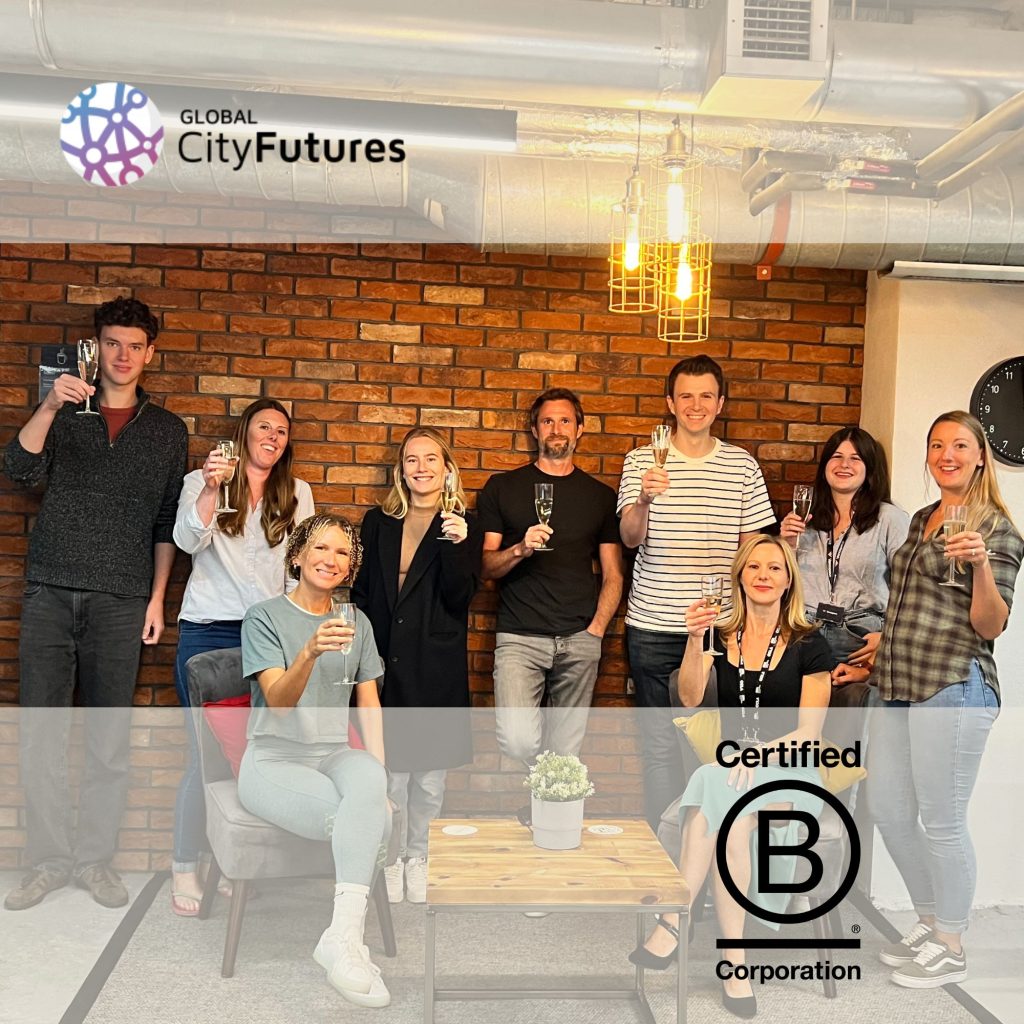 GLOBAL CITY FUTURES ANNOUNCE B CORP CERTIFICATION