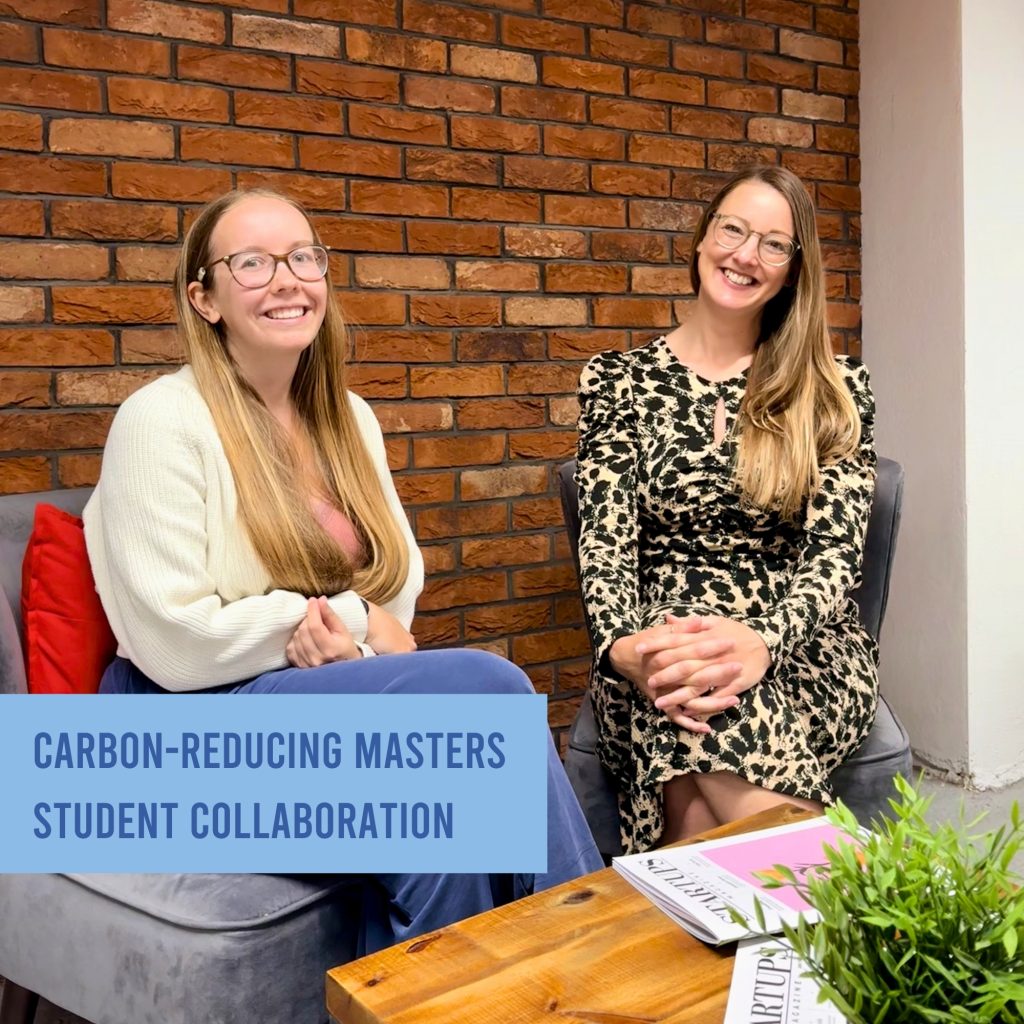 Global City Futures collaborates with University of Exeter student on carbon reduction